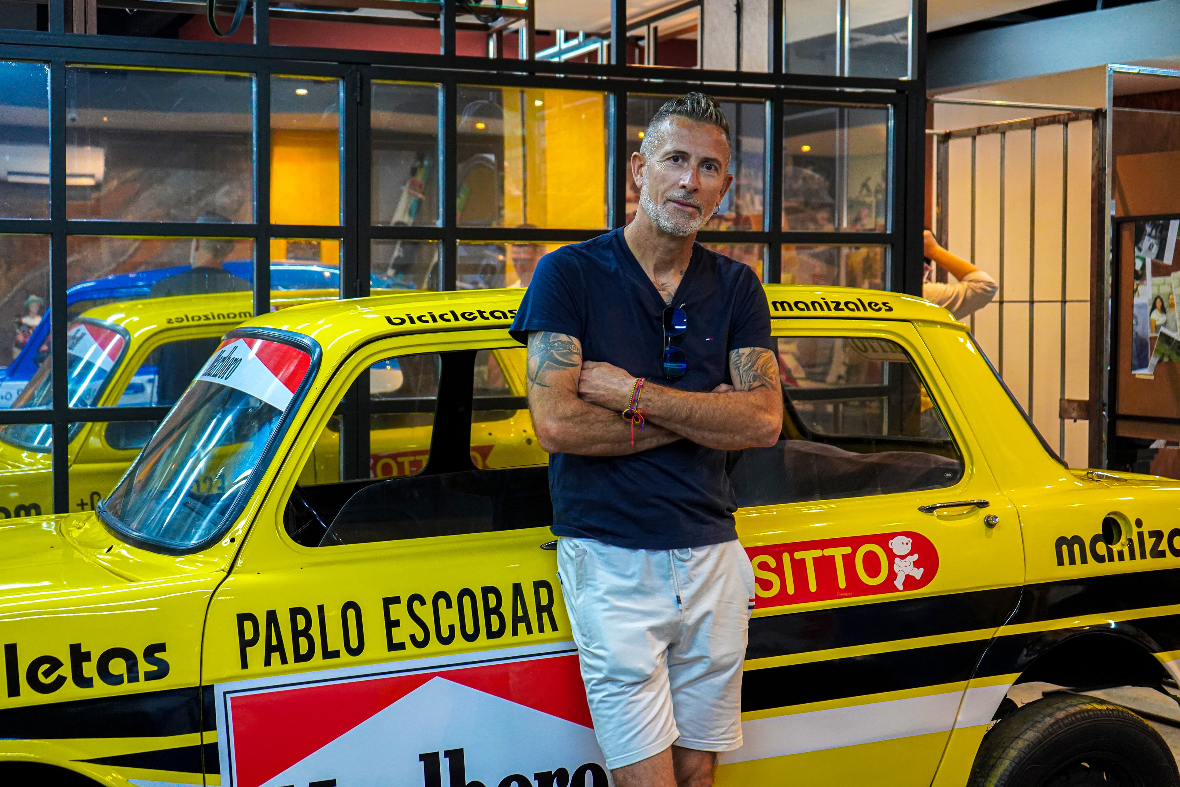 carro de pablo escobar